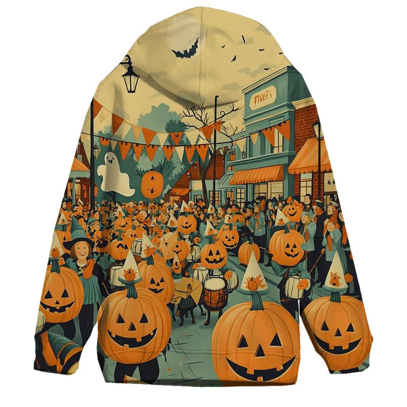 Pumpkin Parade Spooky-Procession designer hoodies