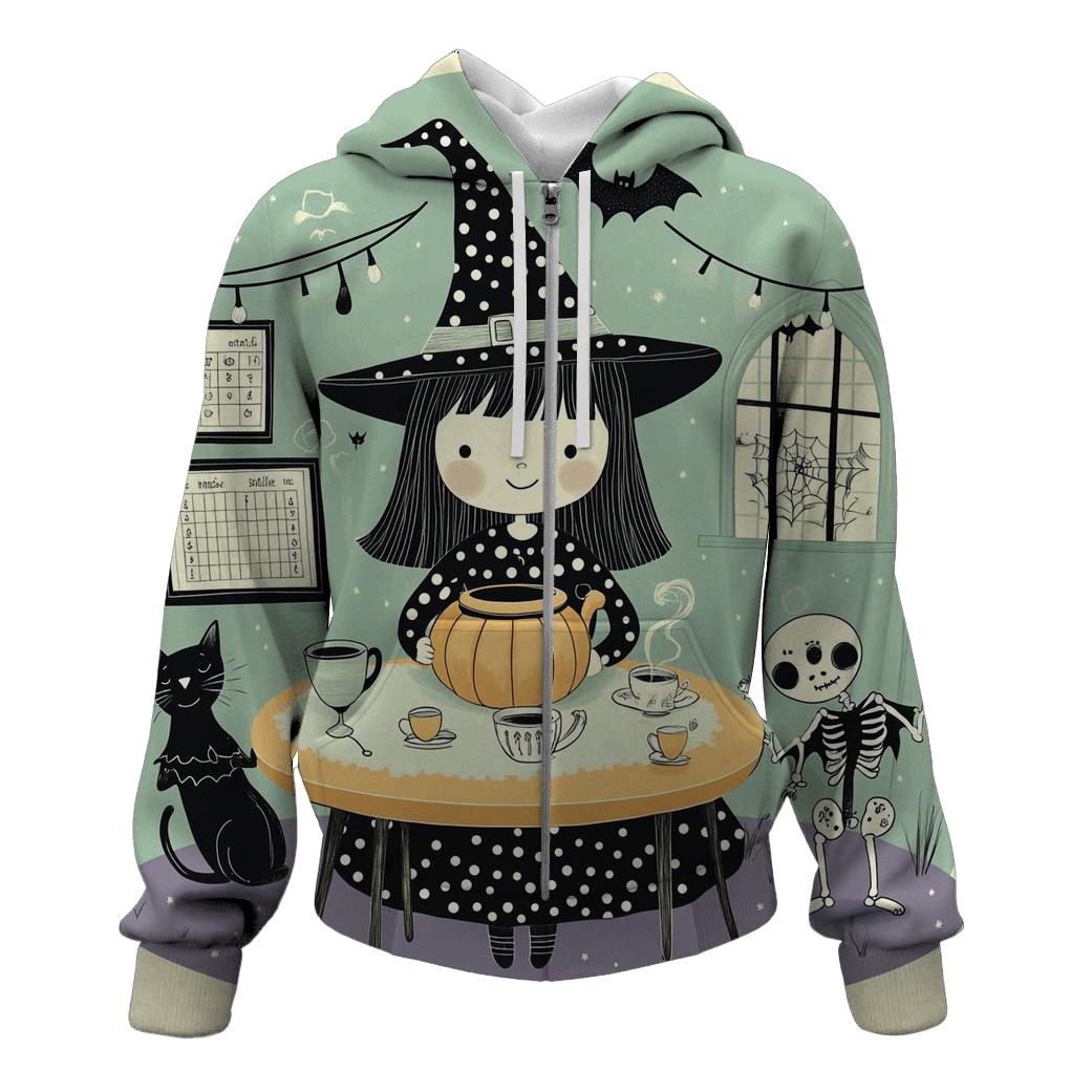 Witchs Tea Party Spooky Edition custom hoodies