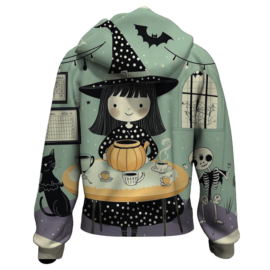Witchs Tea Party Spooky Edition custom hoodies