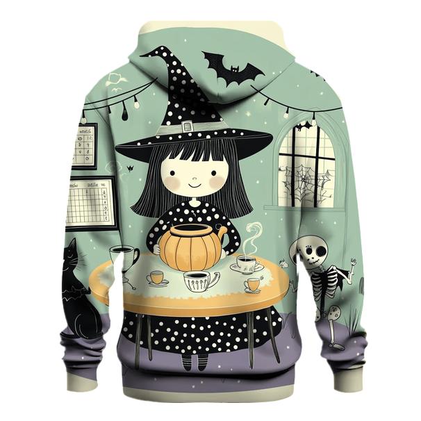 Witchs Tea Party Spooky Edition graphic hoodies
