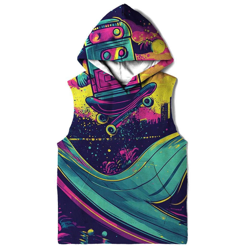 Neon Soda Skate Riot premium hoodies
