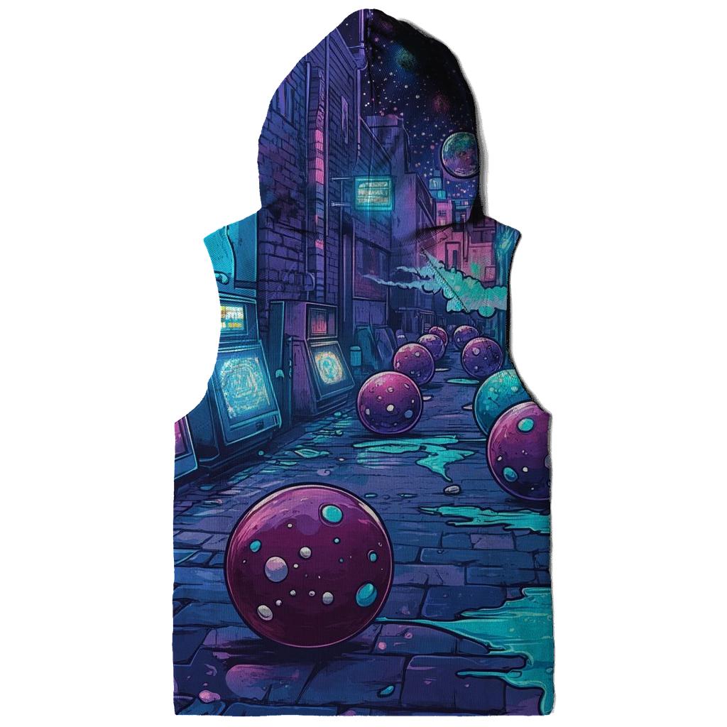 Graffiti Galactic Gumball Gang printed hoodies