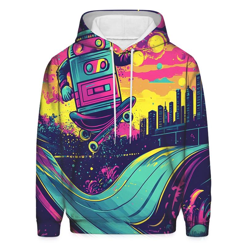 Neon Soda Skate Riot custom hoodies