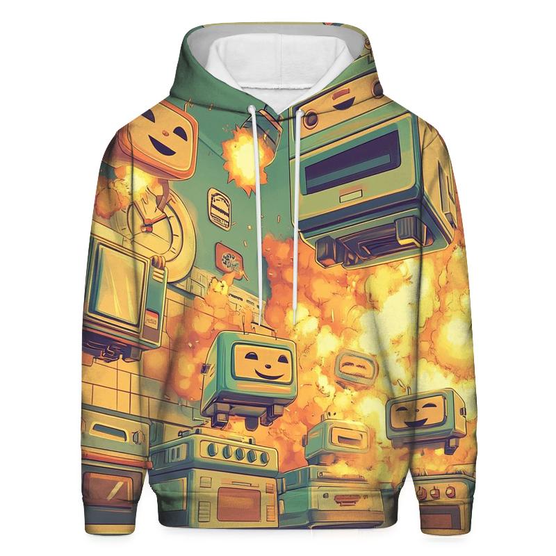 Turbo Toaster Aliens custom hoodies