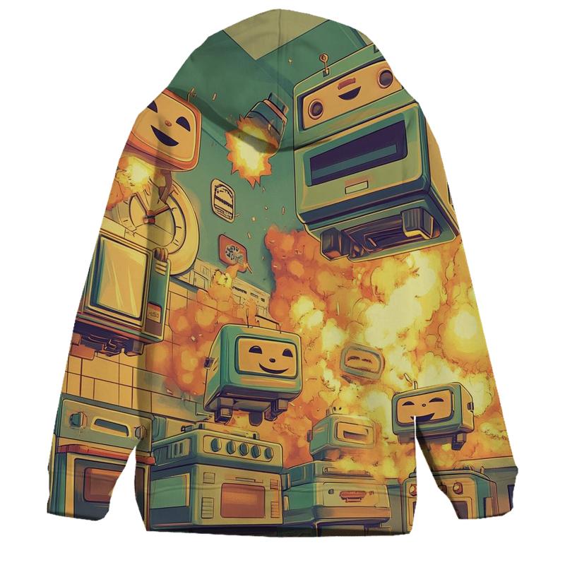 Turbo Toaster Aliens custom hoodies