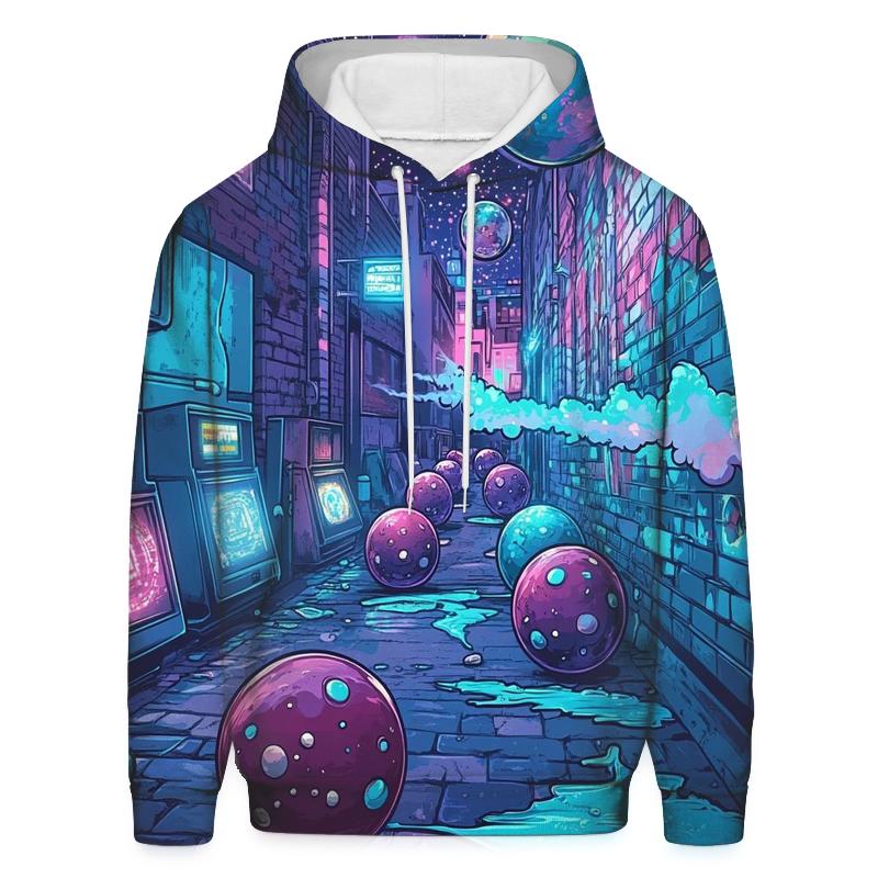 Graffiti Galactic Gumball Gang hoodie designs