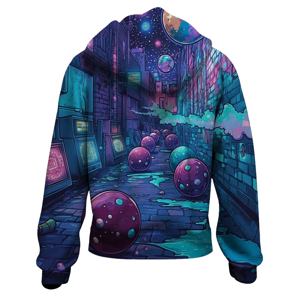 Graffiti Galactic Gumball Gang premium hoodies