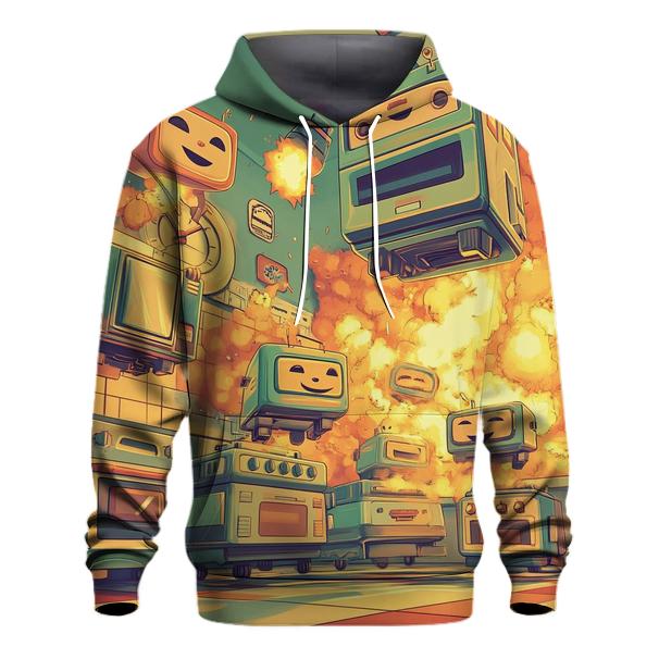 Turbo Toaster Aliens lightweight hoodies