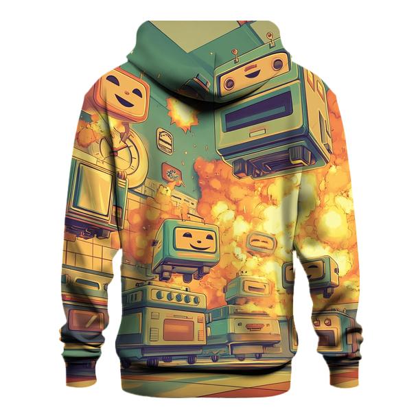Turbo Toaster Aliens lightweight hoodies