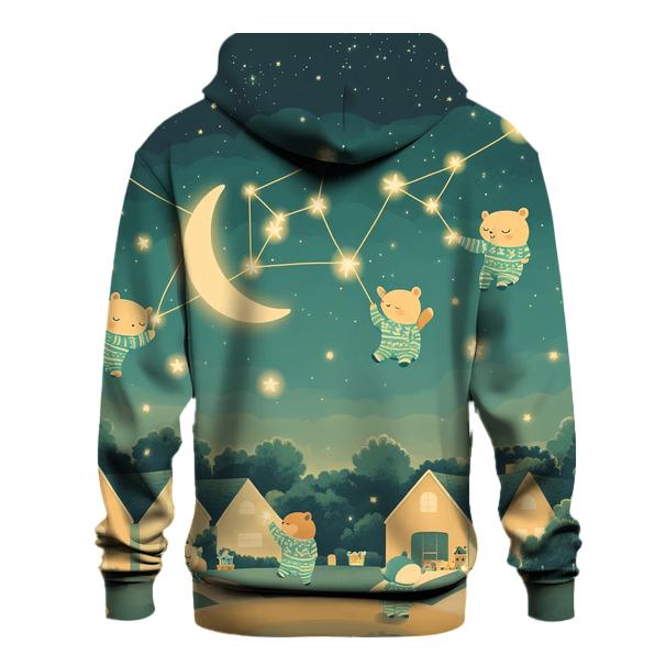 Late Night Cartoon Constellation custom hoodies