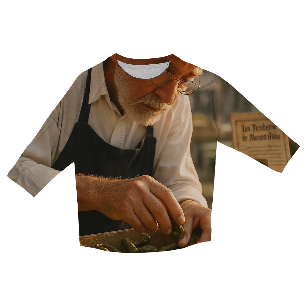 Cornichon Market Conservator designer 3/4 sleeve blouses