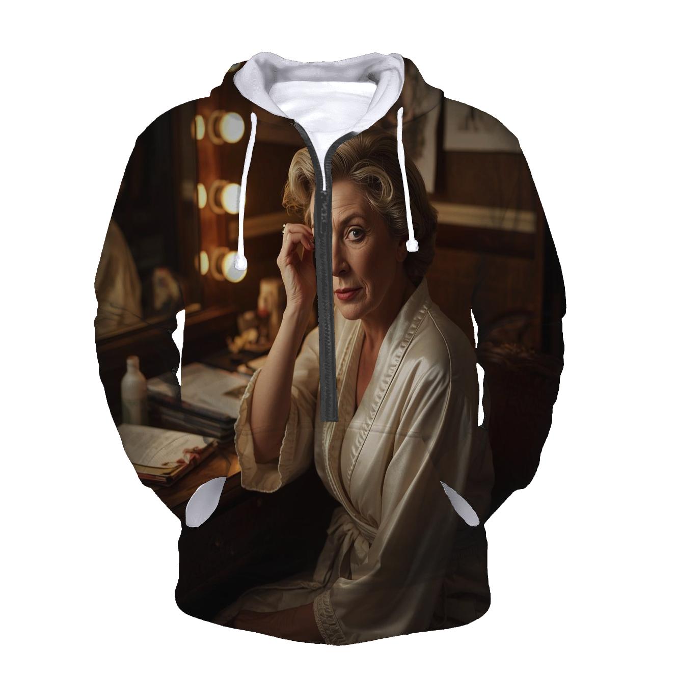 Polly Holliday Dressing Room Study hoodies fashion