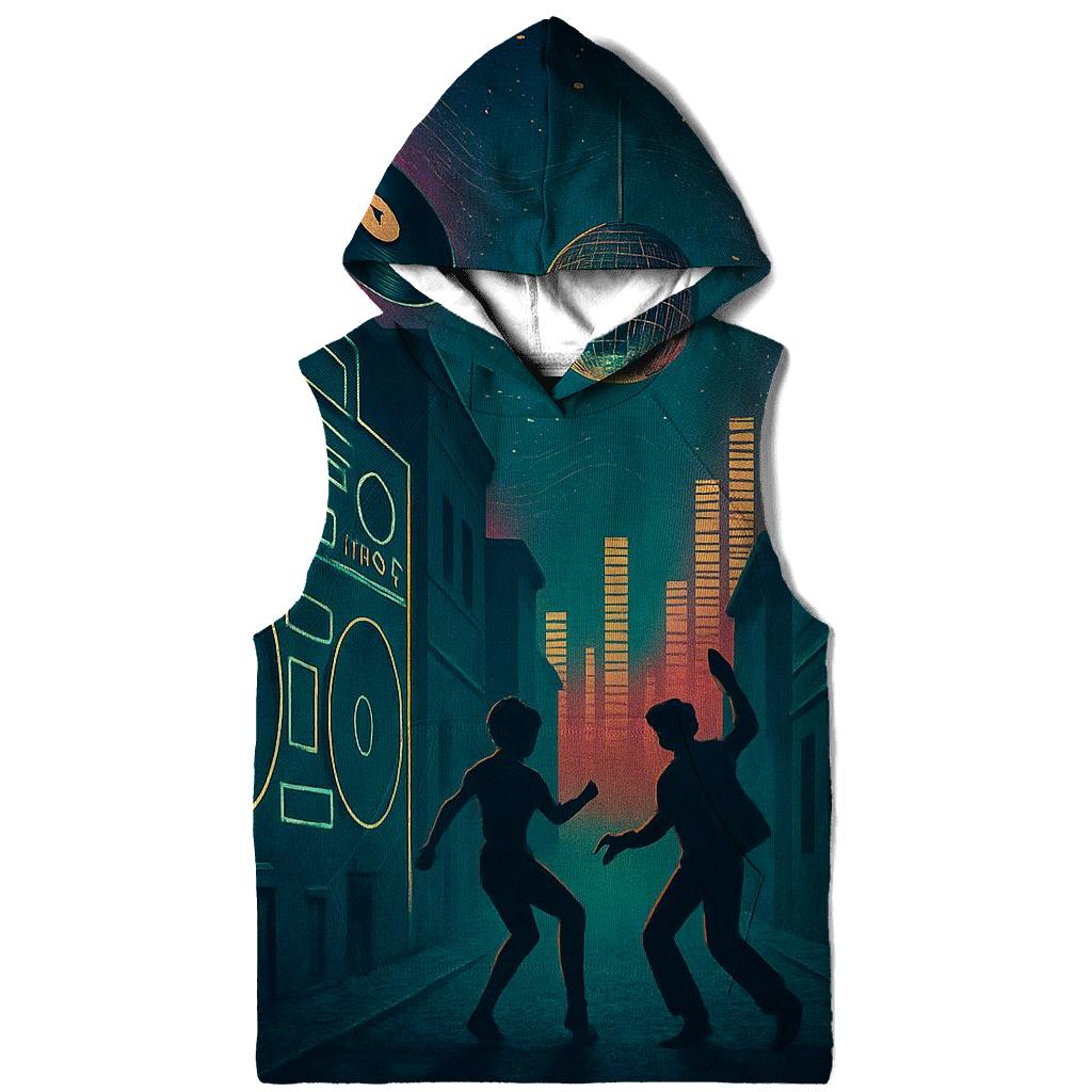 Starlit Boombox Alley pullover hoodies