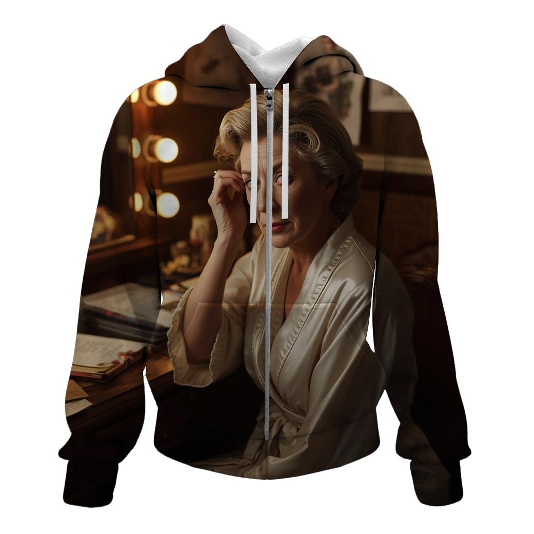 Polly Holliday Dressing Room Study hoodie styles