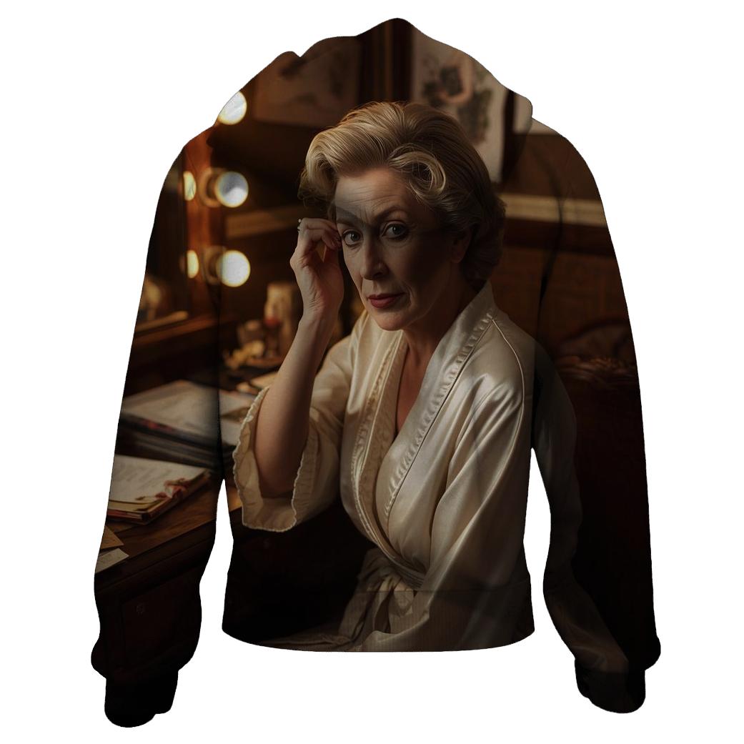 Polly Holliday Dressing Room Study hoodie styles