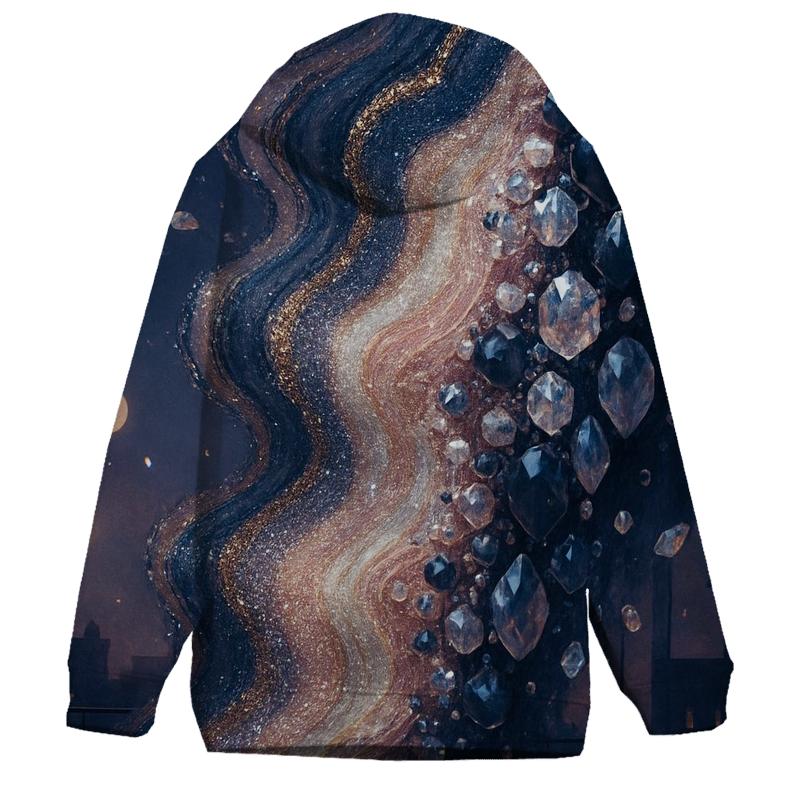 Opal Midnight Cascade lightweight hoodies