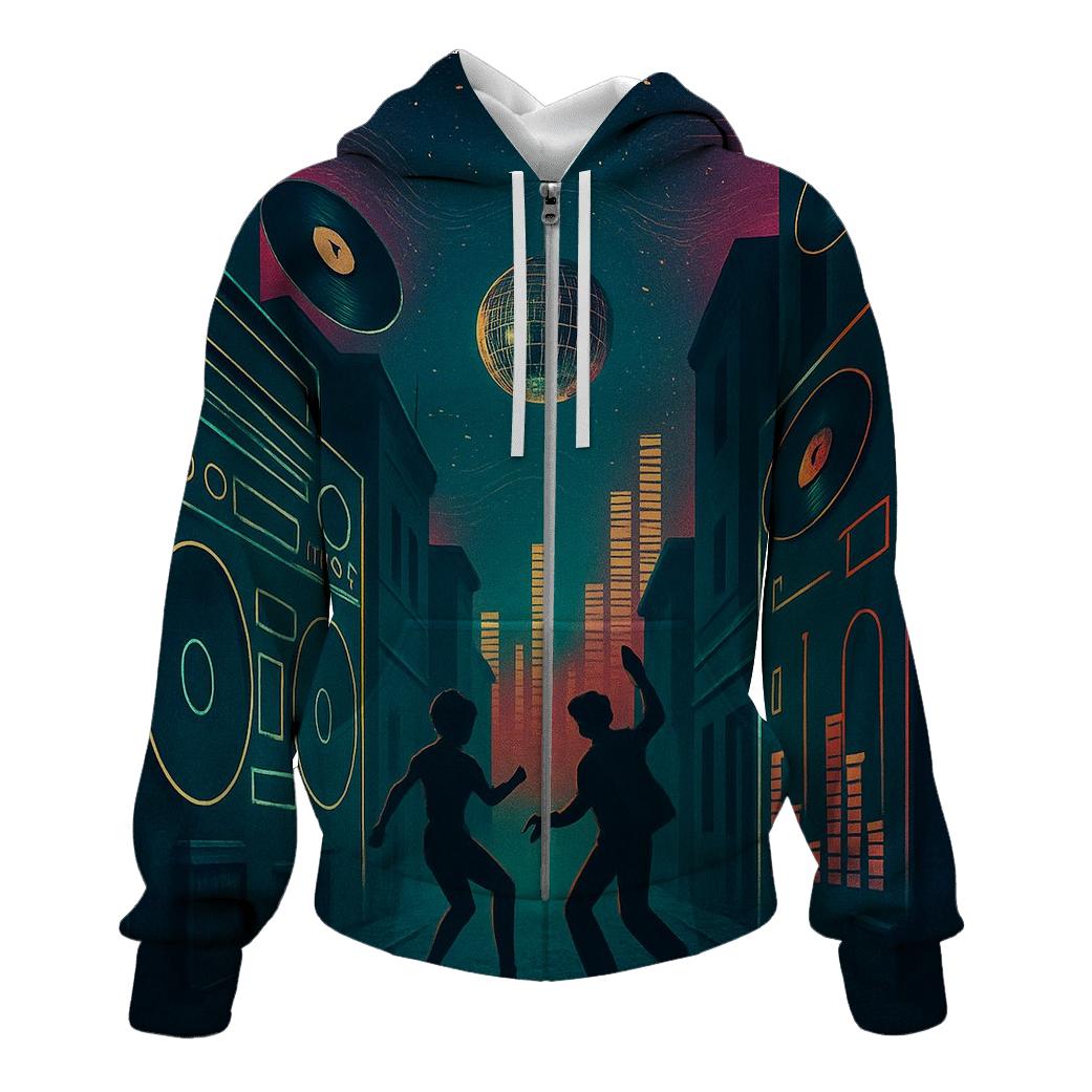 Starlit Boombox Alley heavyweight hoodies