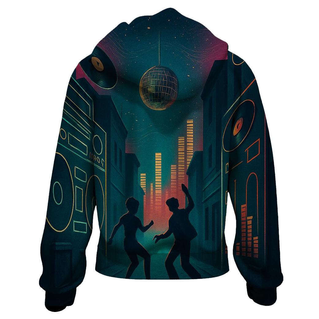 Starlit Boombox Alley heavyweight hoodies