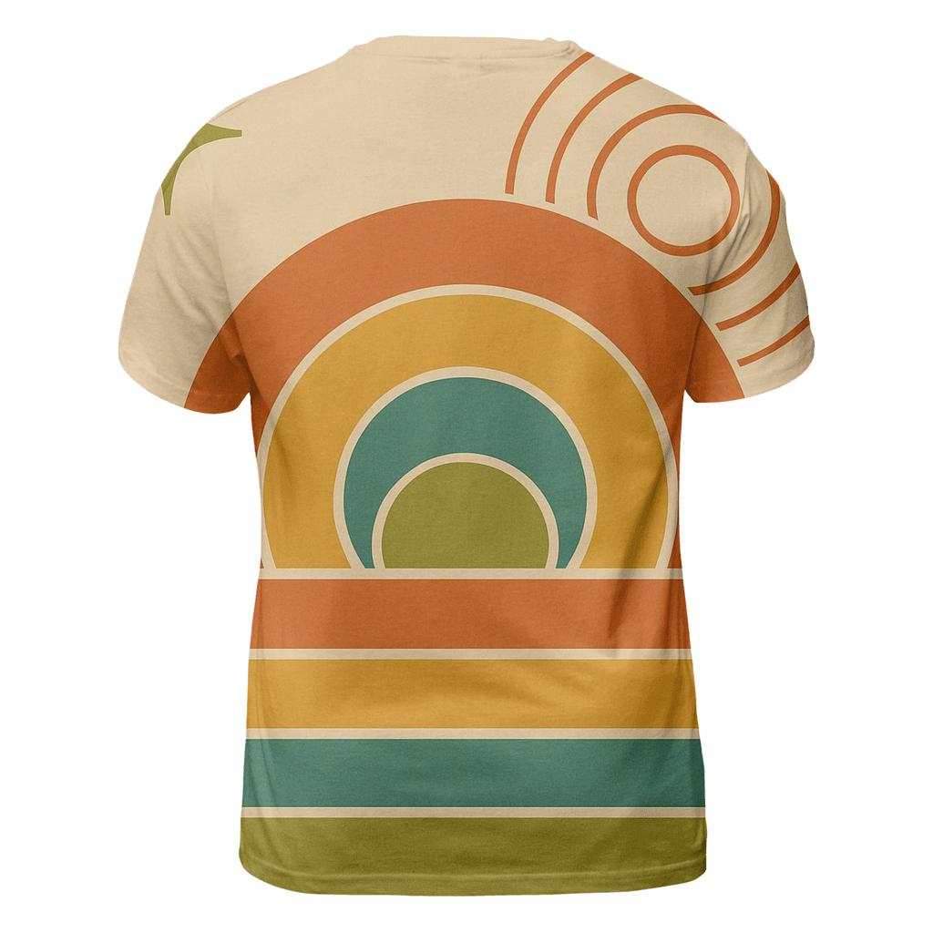 Cosmic Groove Sunset personalized full print shirts