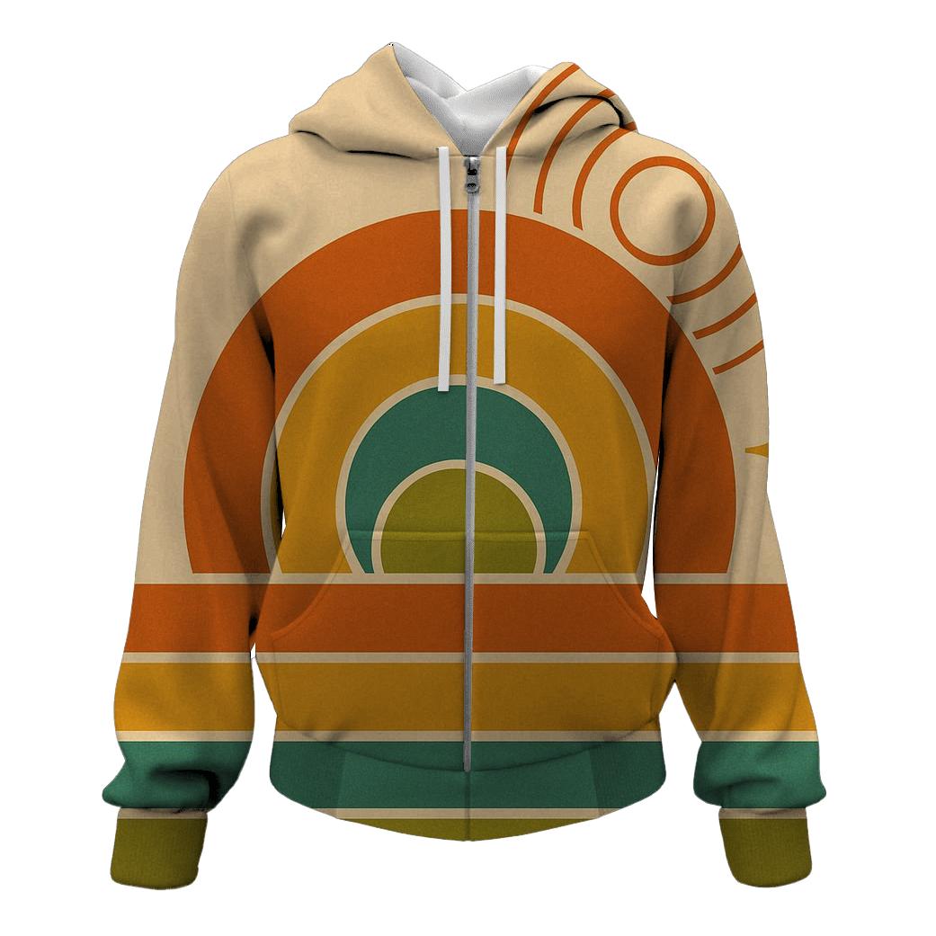 Cosmic Groove Sunset hoodie designs