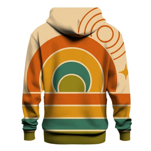 Cosmic Groove Sunset lightweight hoodies