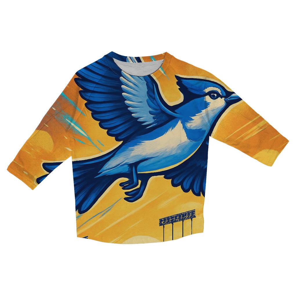 Dove Over Chavez Ravine stylish quarter sleeve tops