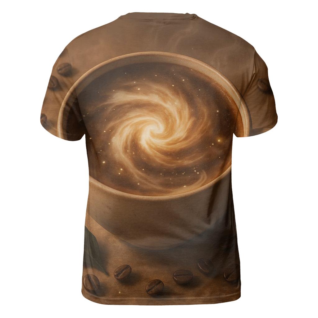 Latte Nebula Bloom personalized full print shirts