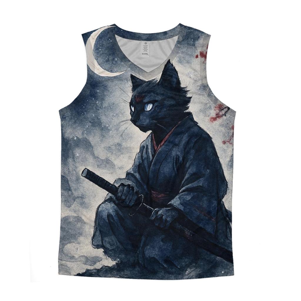 Samurai Moon Guardian casual summer tank tops