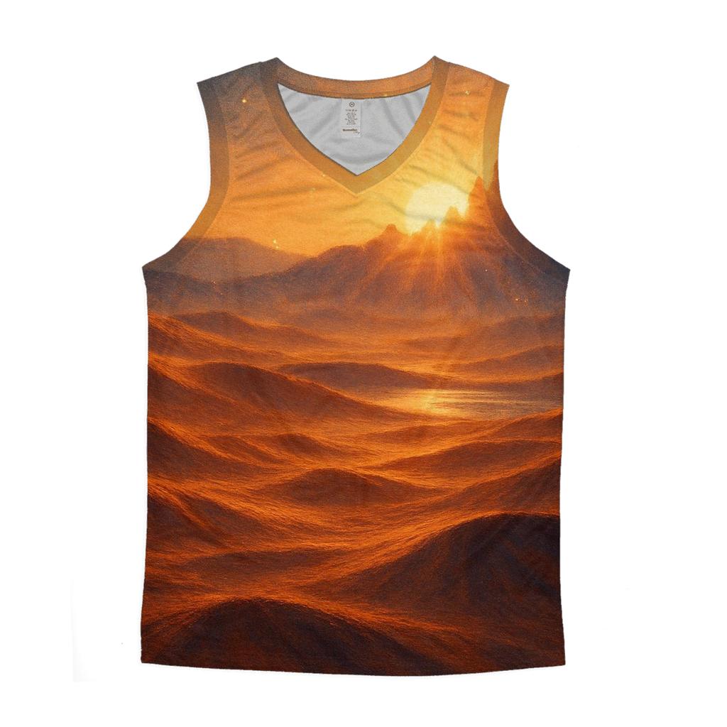 Aurora Dune Sunset stylish racerback tanks