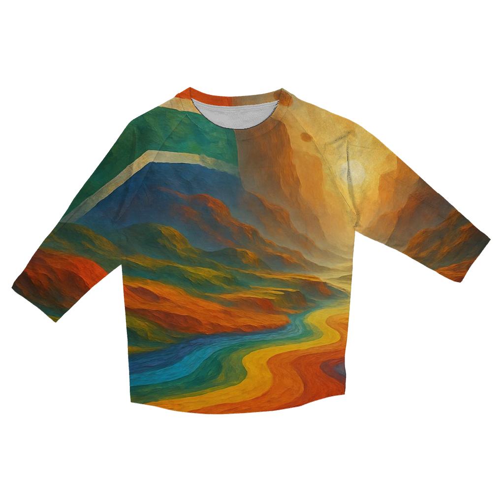 South Africa Horizon Merge fashion 3/4 sleeve shirts