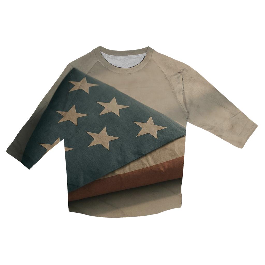 Silent Honor Cloth stylish quarter sleeve tops