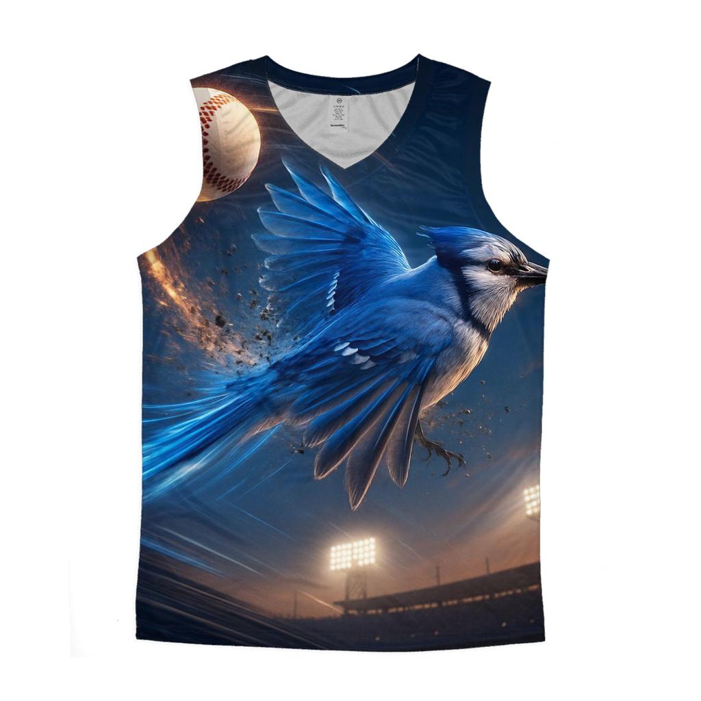 Blue Jays Flight Arc casual summer tank tops