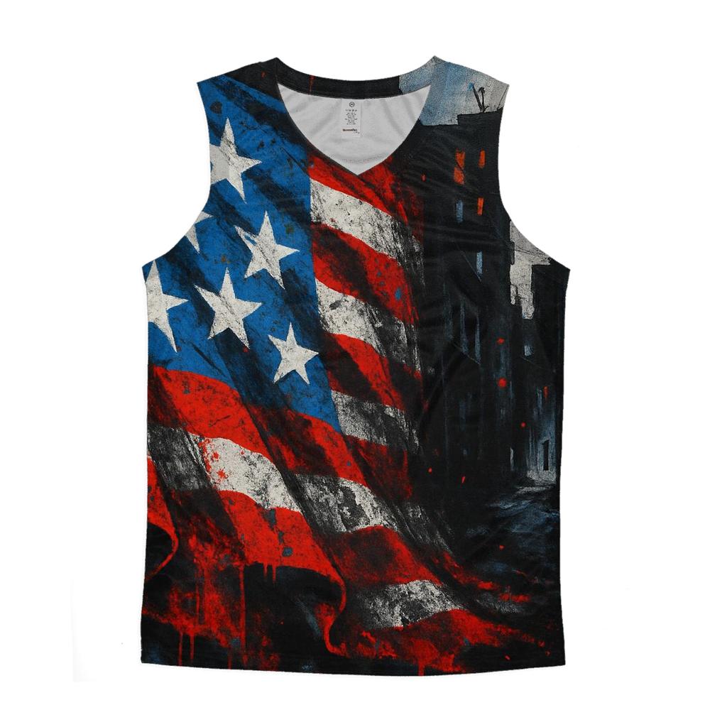 Gritty City Banner trendy fitted tank tops