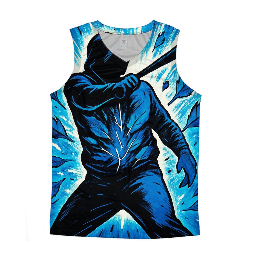 Hero Swing Blue Jays graphic print tank tops