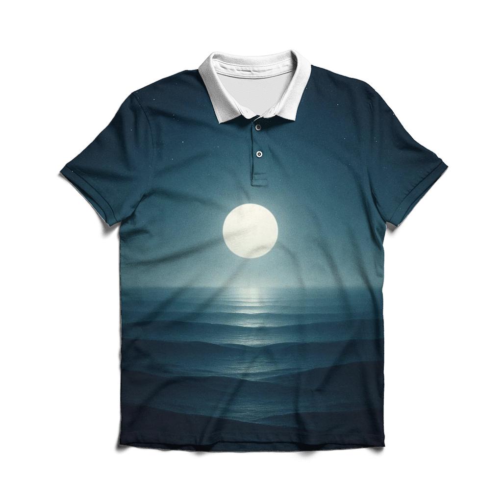 Lunar Tide personalized polo shirts