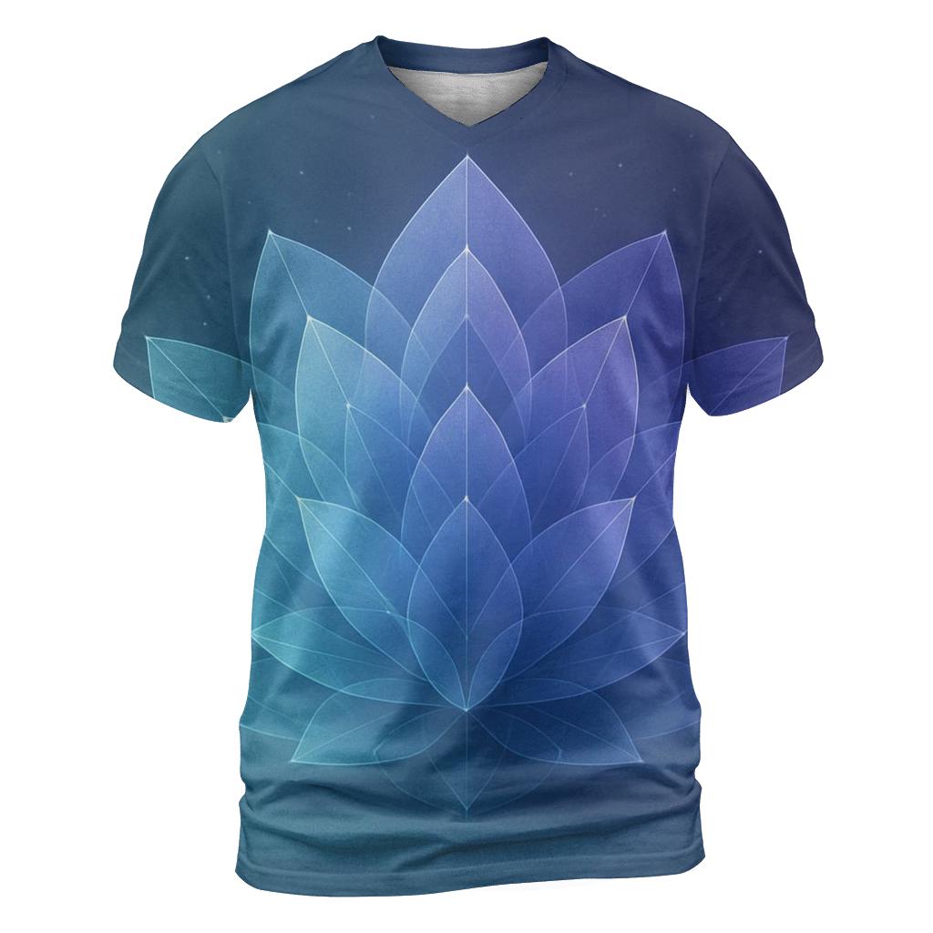 Chromatic Geometry Bloom custom all-over print shirts