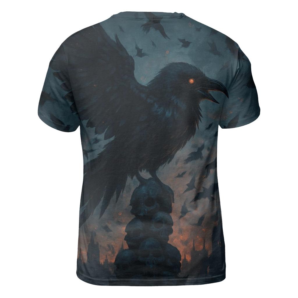 Raven Of The Black Cathedral custom all-over print shirts