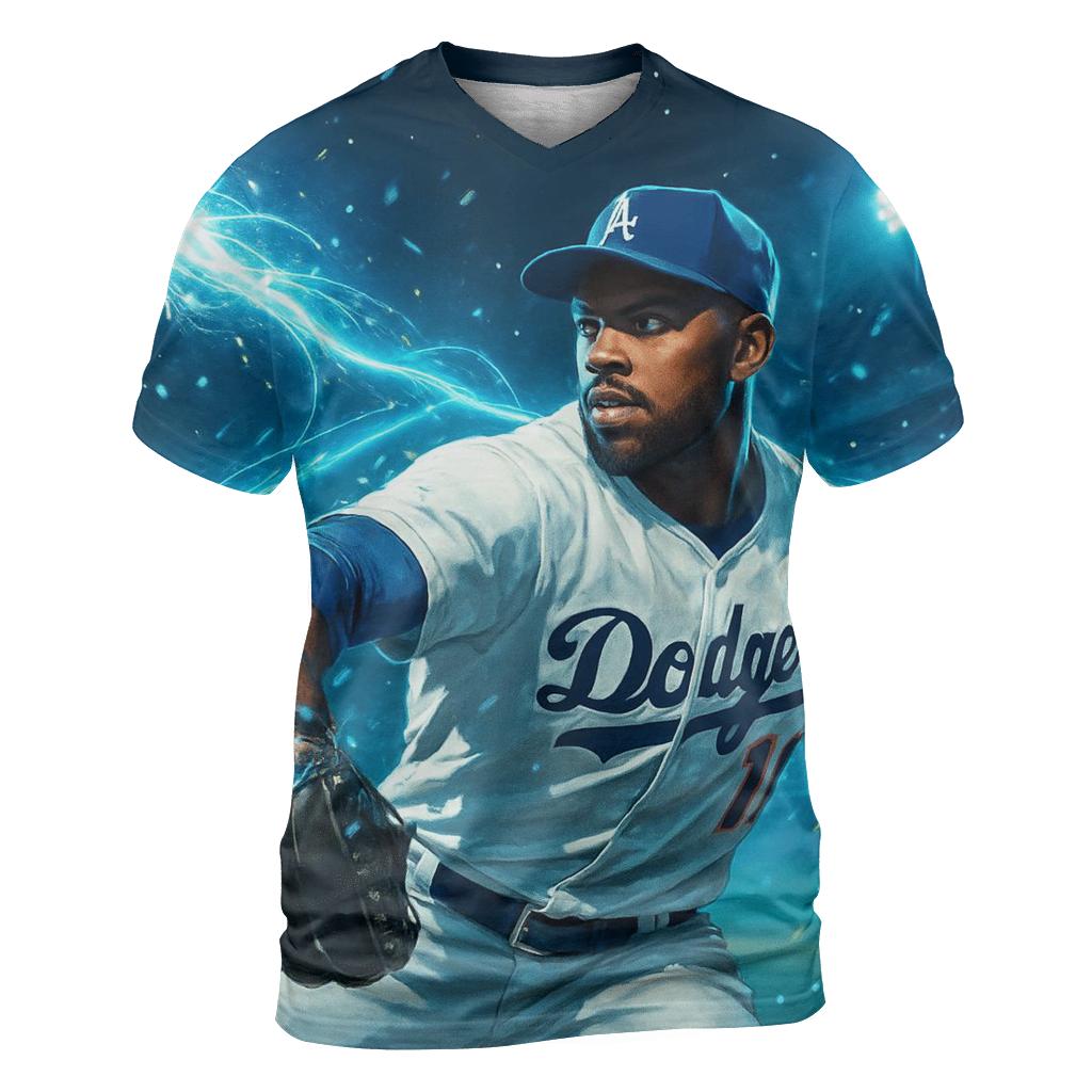 Electric Pitch Cascade unique graphic print tees