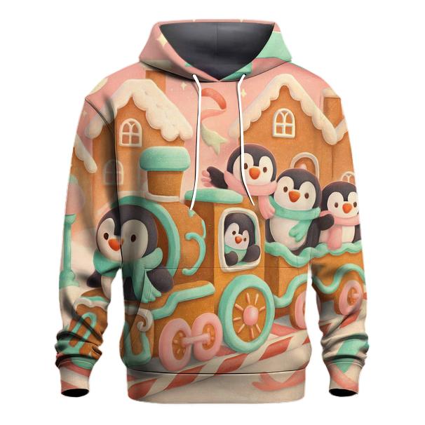 Gingerbread Train Mischief hoodie trends