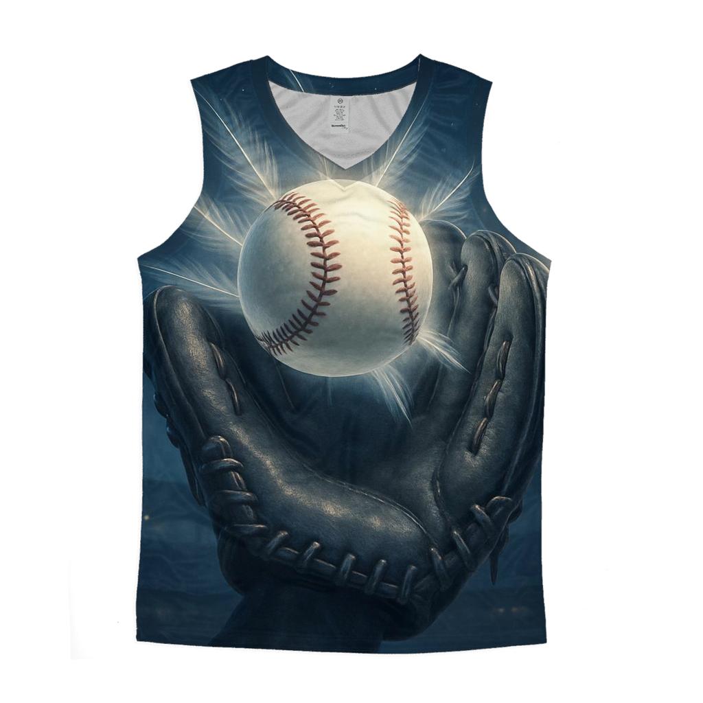 Twilight Glove Blue Jays graphic print tank tops