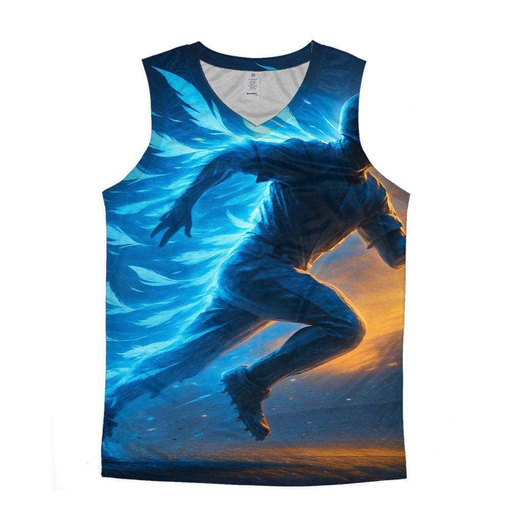 Blue Jays Celestial Runner trendy fitted tank tops