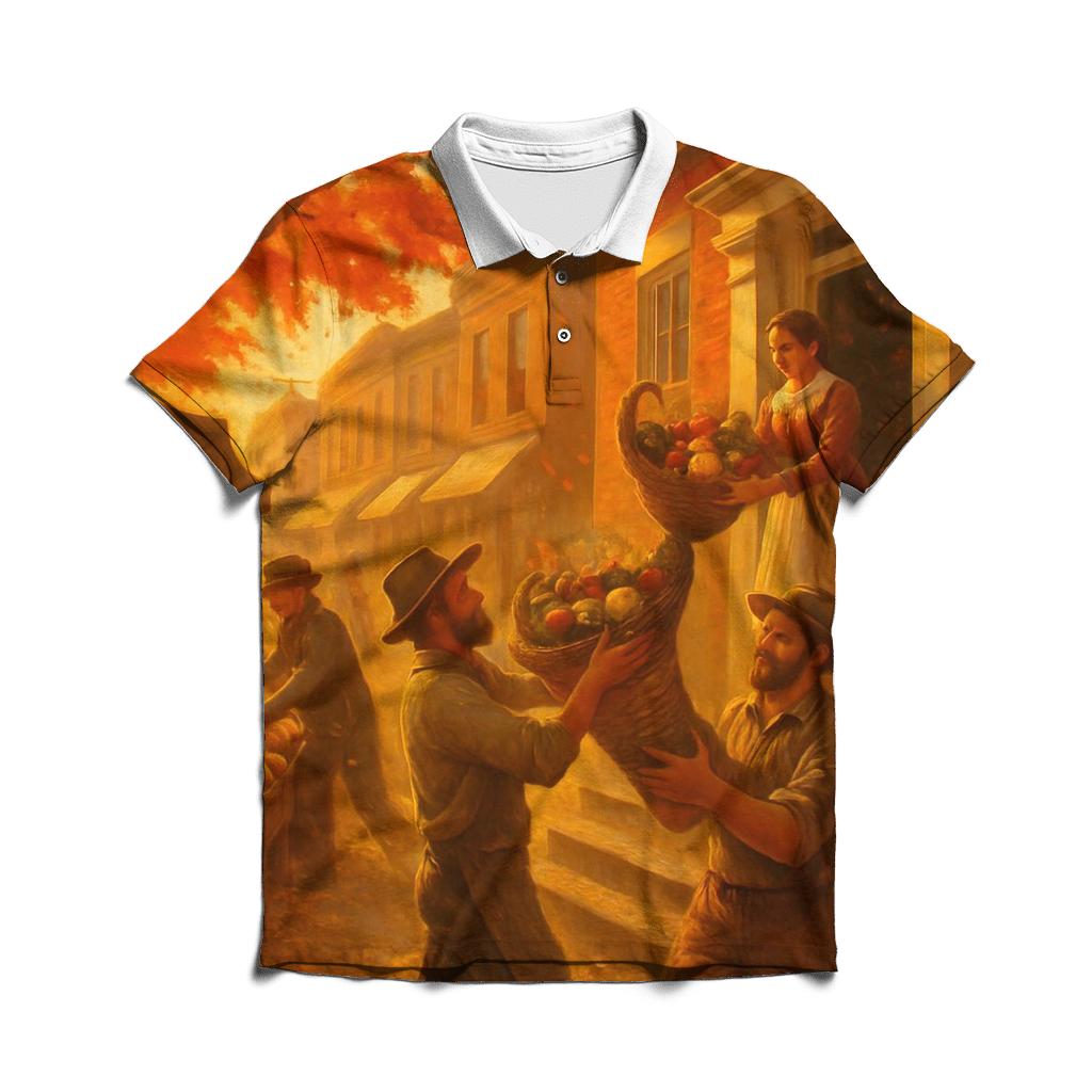 Cobblestone Market Harvest casual sports polo shirts