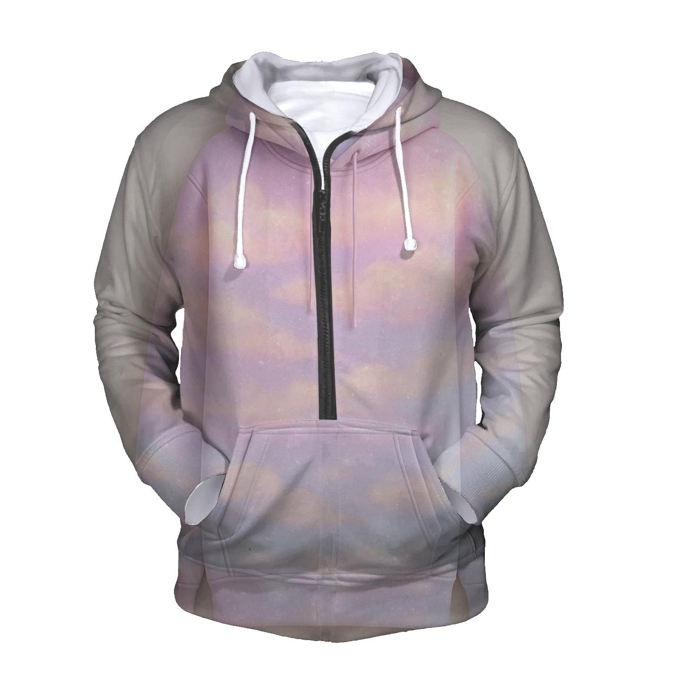 Pastel Drift graphic hoodies