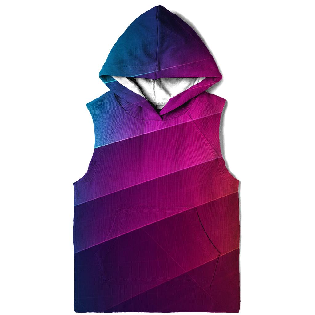 Chromatic Gridflow designer hoodies