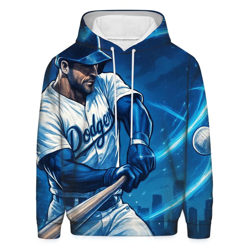 Blue Trail Power Swing embroidered hoodies