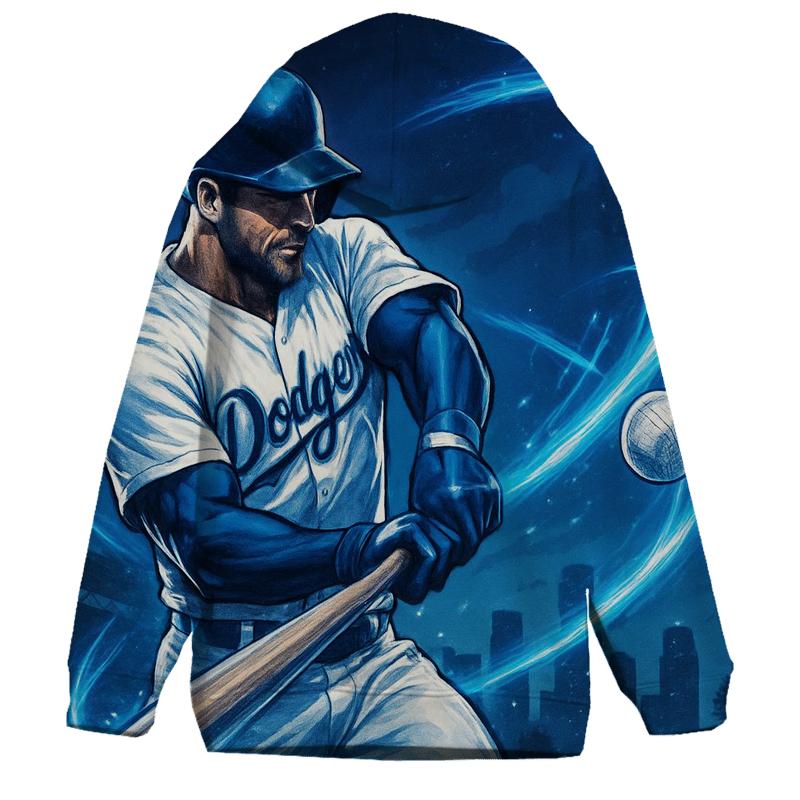 Blue Trail Power Swing embroidered hoodies