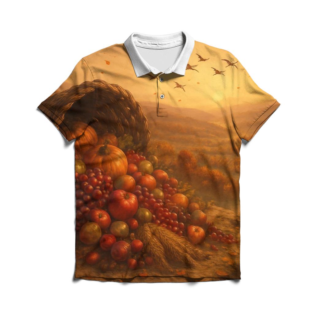 Cornucopia Overlook classic pique polos