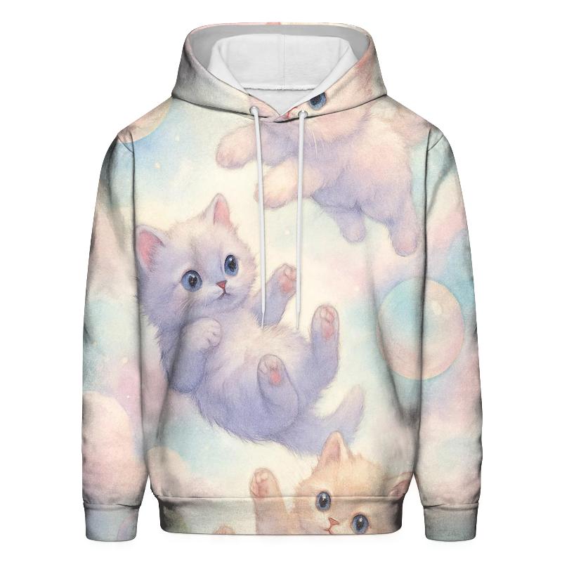Cotton Candy Cloud Kittens heavyweight hoodies