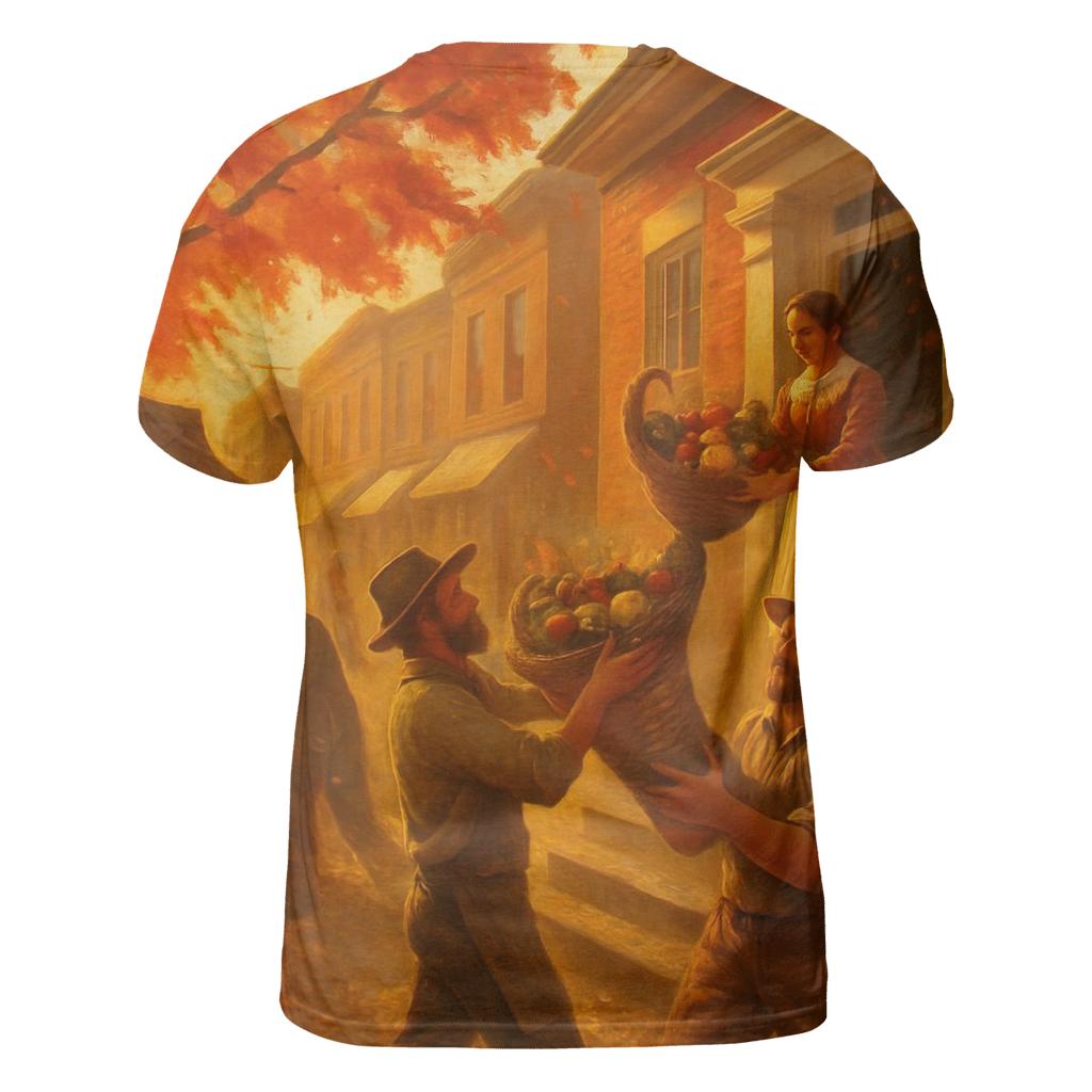 Cobblestone Market Harvest custom all-over print shirts