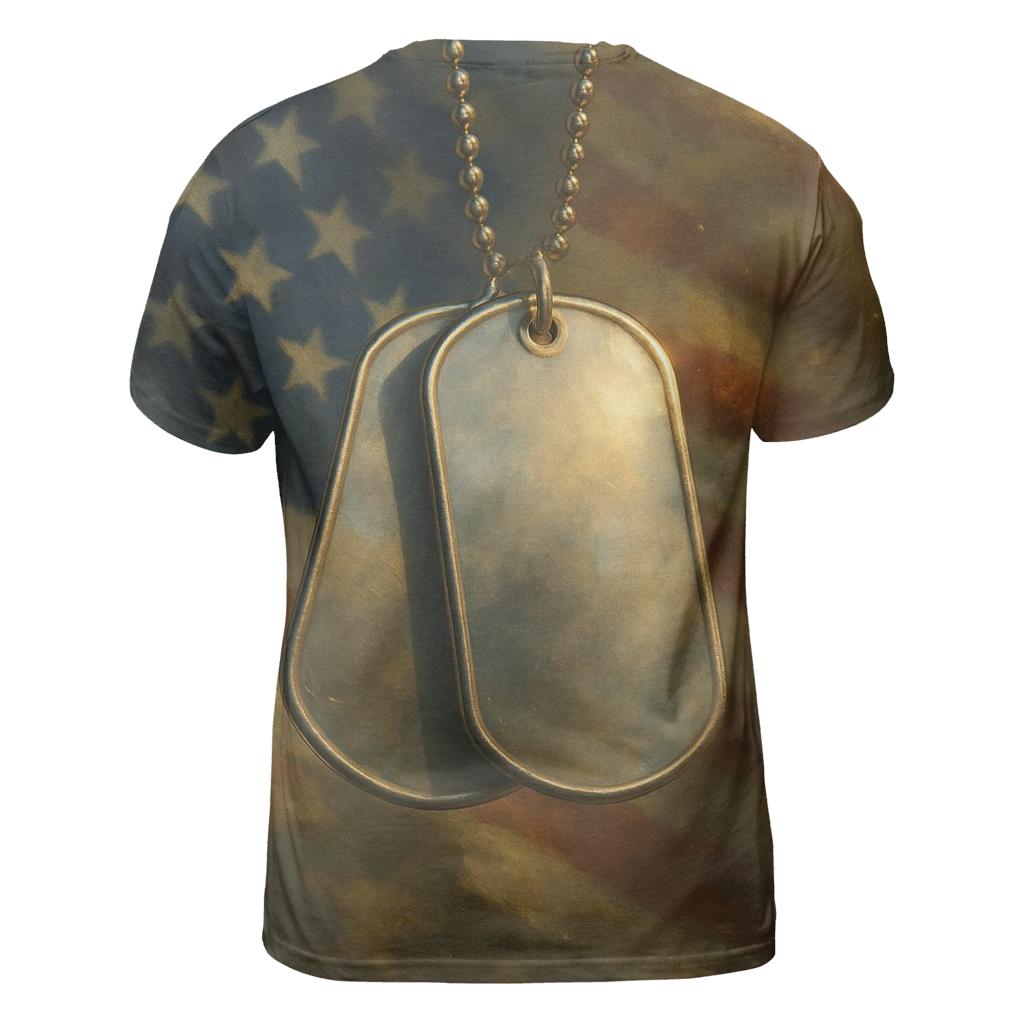 Silent Watch Dog Tags designer pattern shirts